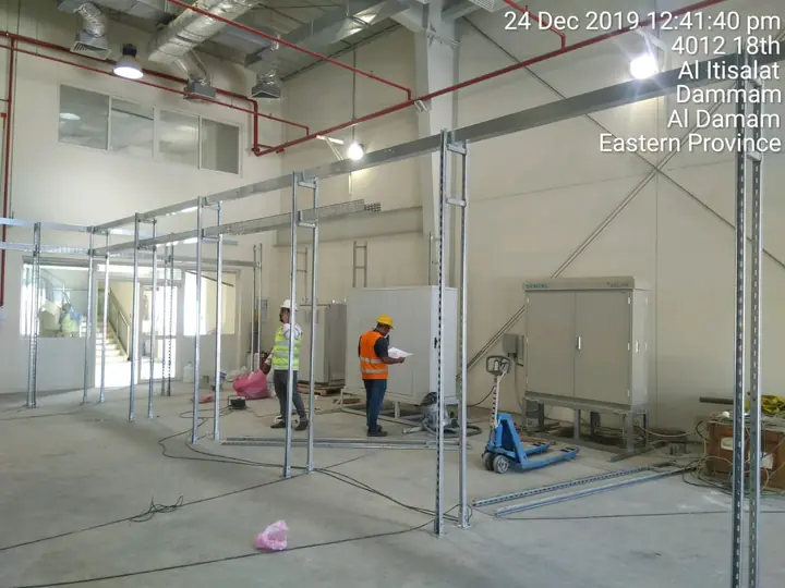 Equipment room fit-out, Dammam