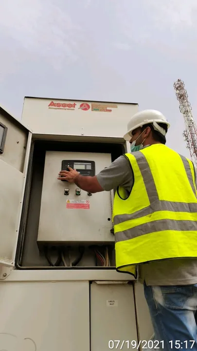 Generator control panel check
